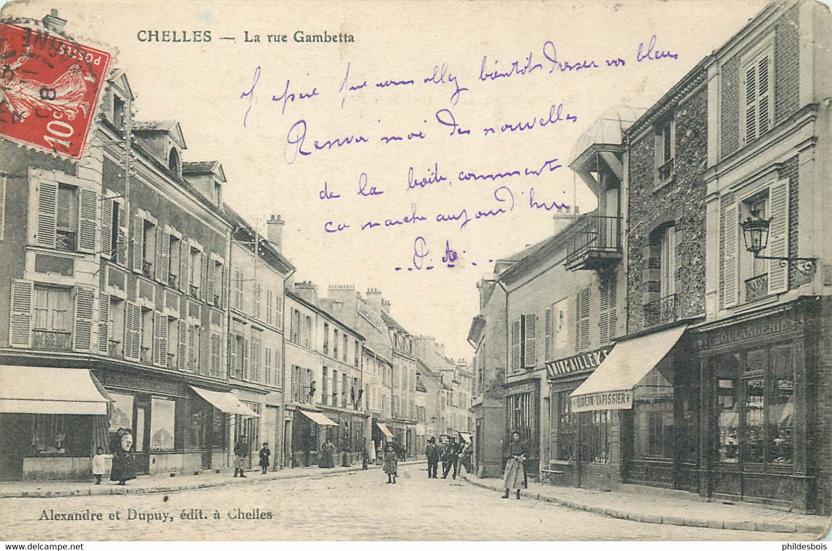 SEINE ET MARNE   CHELLES  Rue Gambétta - Chelles