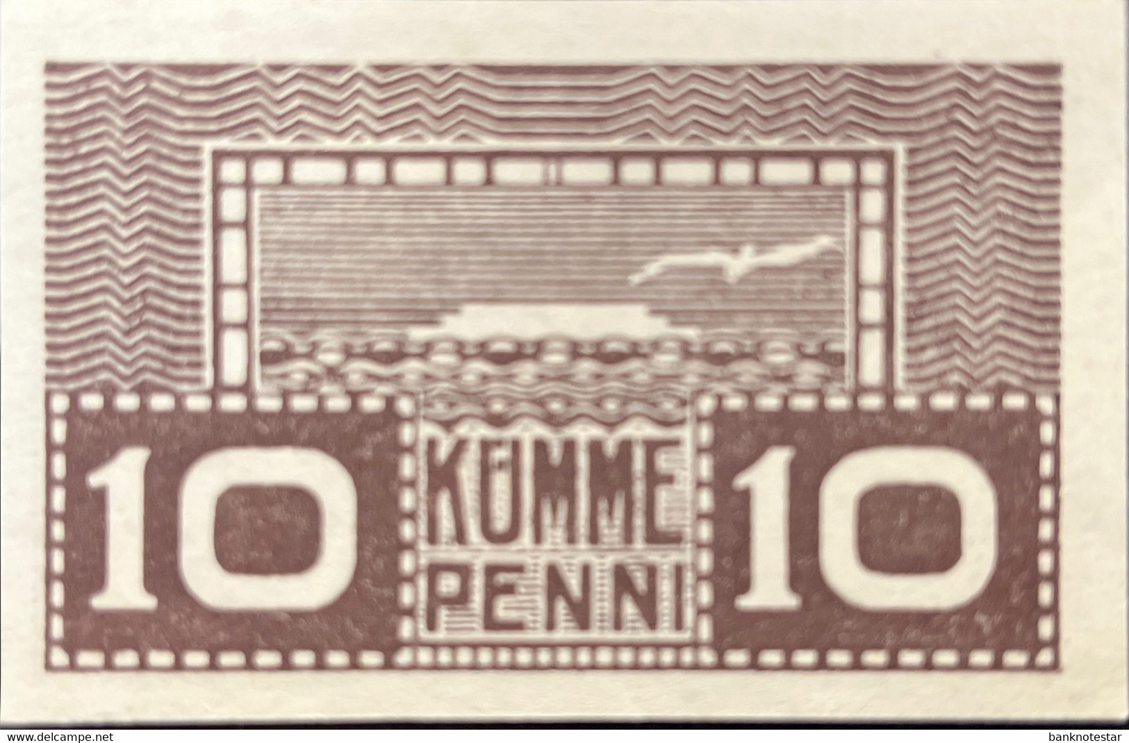 Estonia 10 Penni, P-40b (1919) - UNC - Estonie