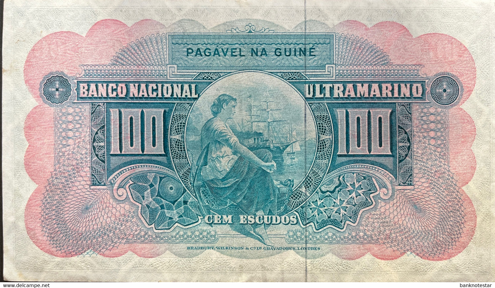 Portuguese Guinea 100 Escudos, P-41 (30.06.1964) - About Uncirculated - Guinea-Bissau