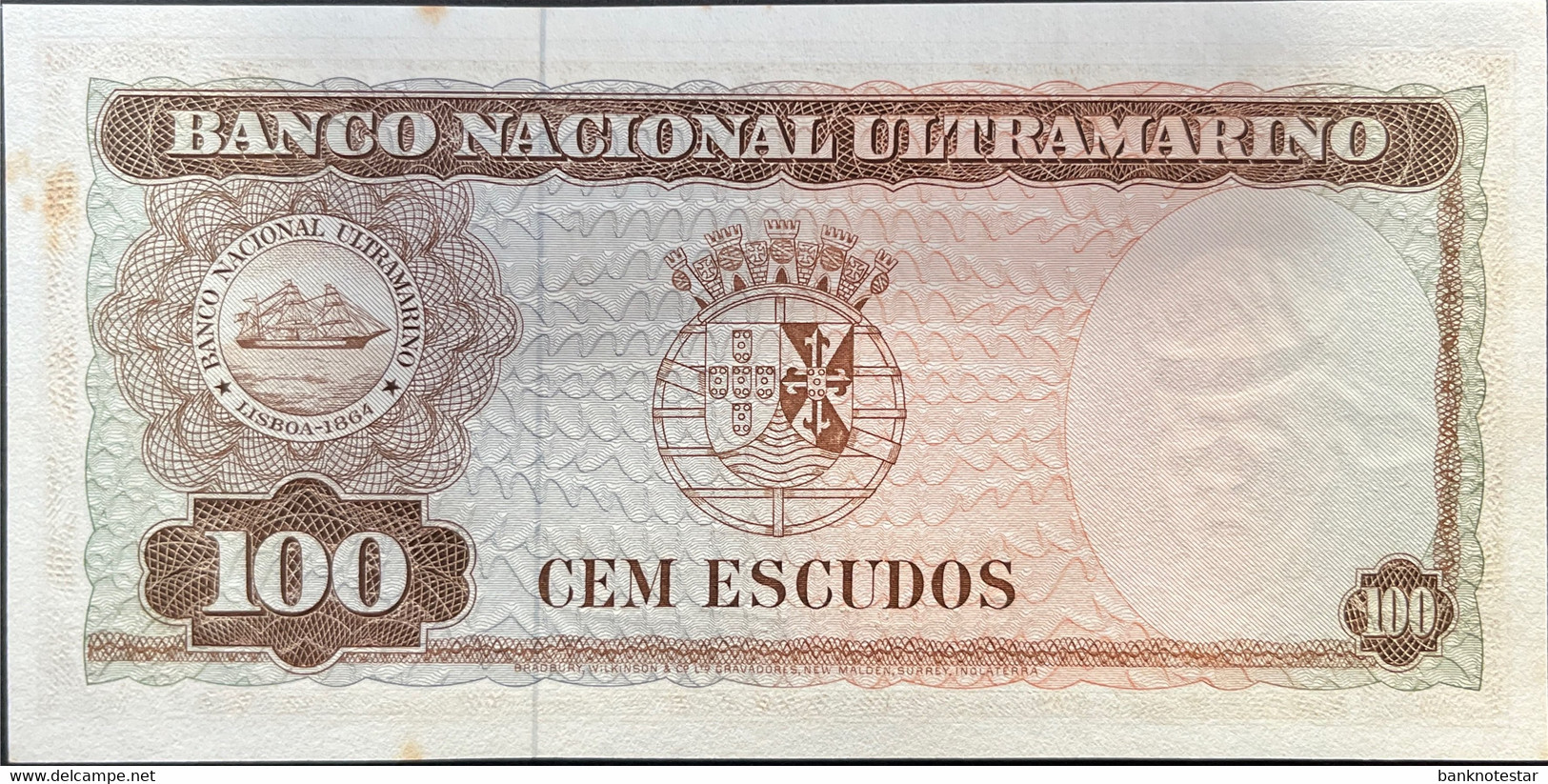 Timor 100 Escudos, P-28 (25.04.1963) - UNC - Timor