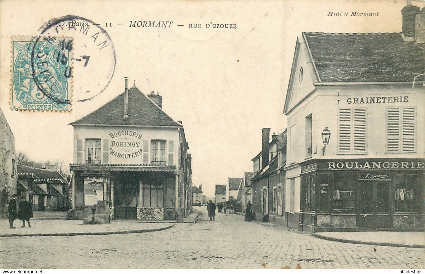 SEINE ET MARNE   MORMANT  Rue D'ozouer - Mormant