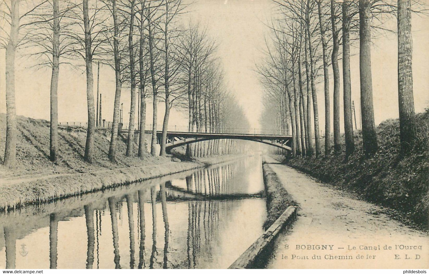 SEINE SAINT DENIS  BOBIGNY Le Canal De L'ourcq - Bobigny