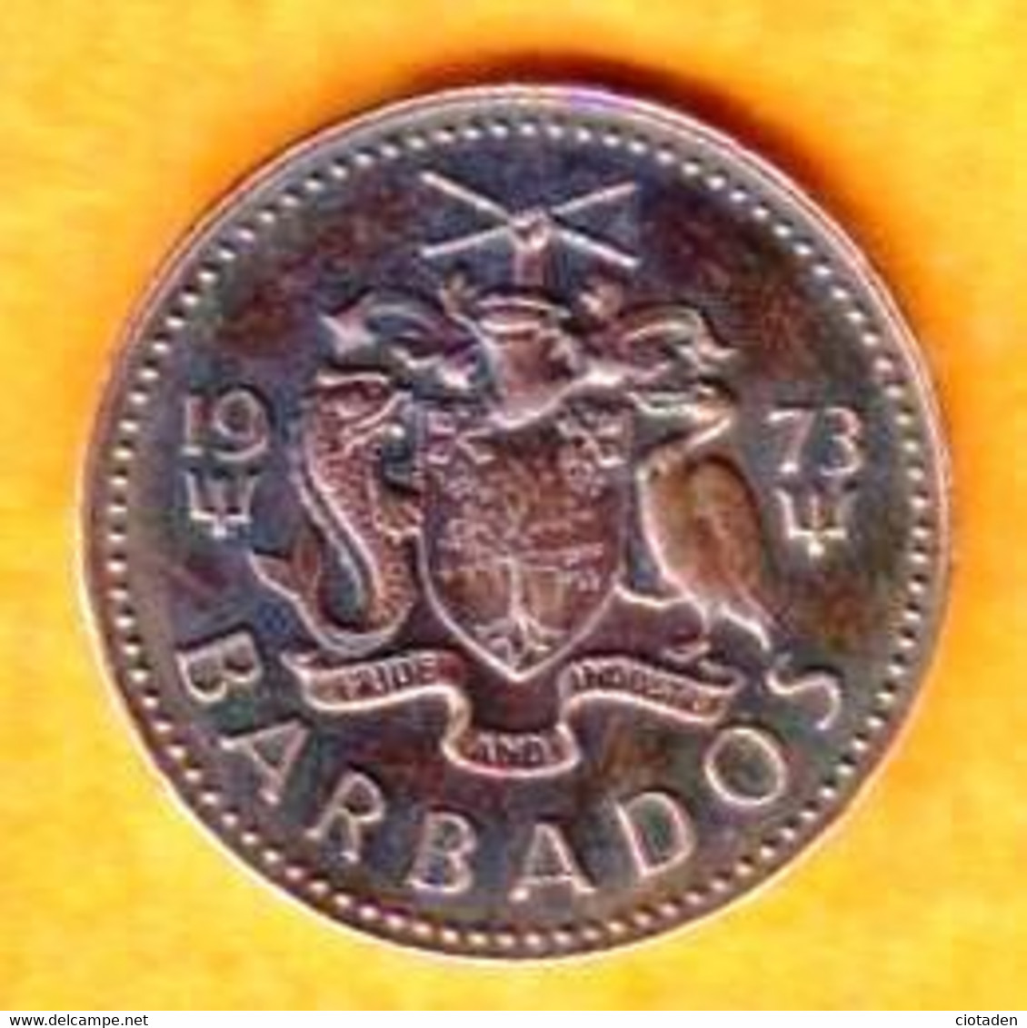 Barbades - 1 Cent - 1973 - Barbados