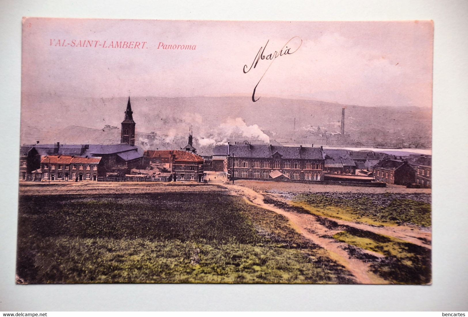 Val-Saint-Lambert 1908: Panorama En Couleurs - Flémalle