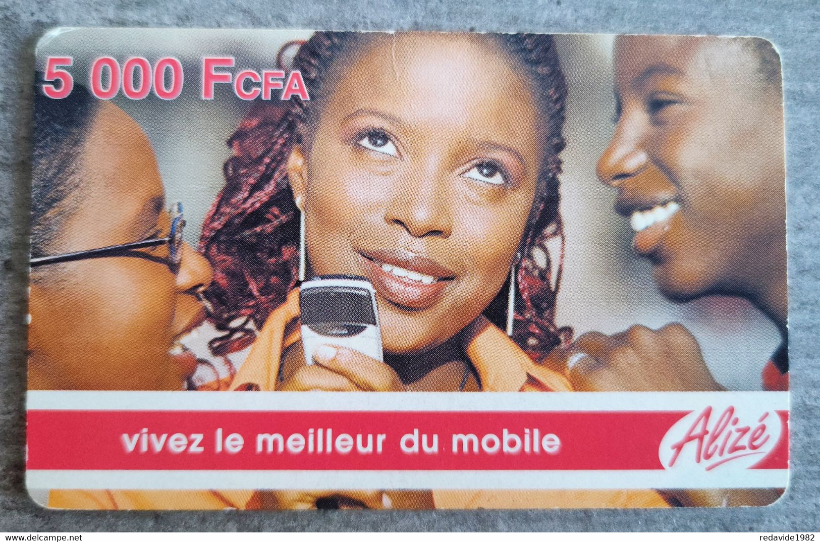 Senegal Alizè - SN-ALI-REF-0005A - Vivez Le Meilleur Du Mobile - 3 Women (Wide White Band) - Sénégal