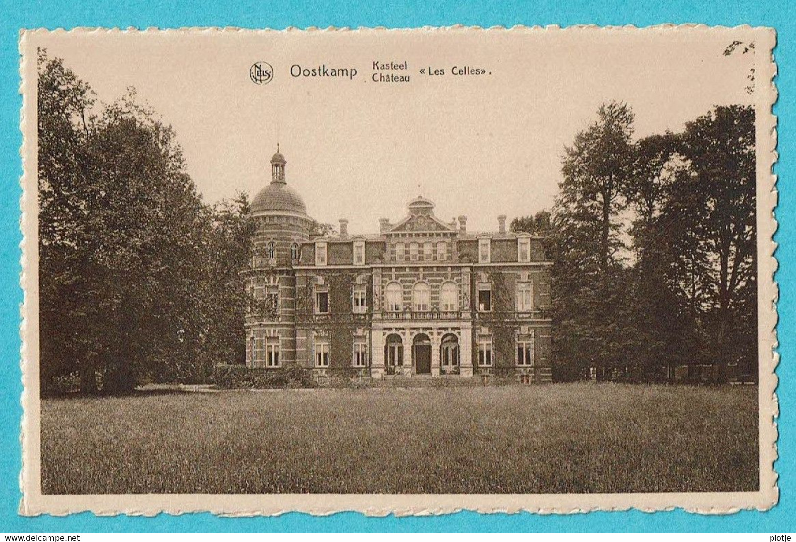 * Oostkamp - Oostcamp (West Vlaanderen) * (Nels, Uitg De Smidt) Kasteel, Chateau Les Celles, Castle, Schloss, Old - Oostkamp
