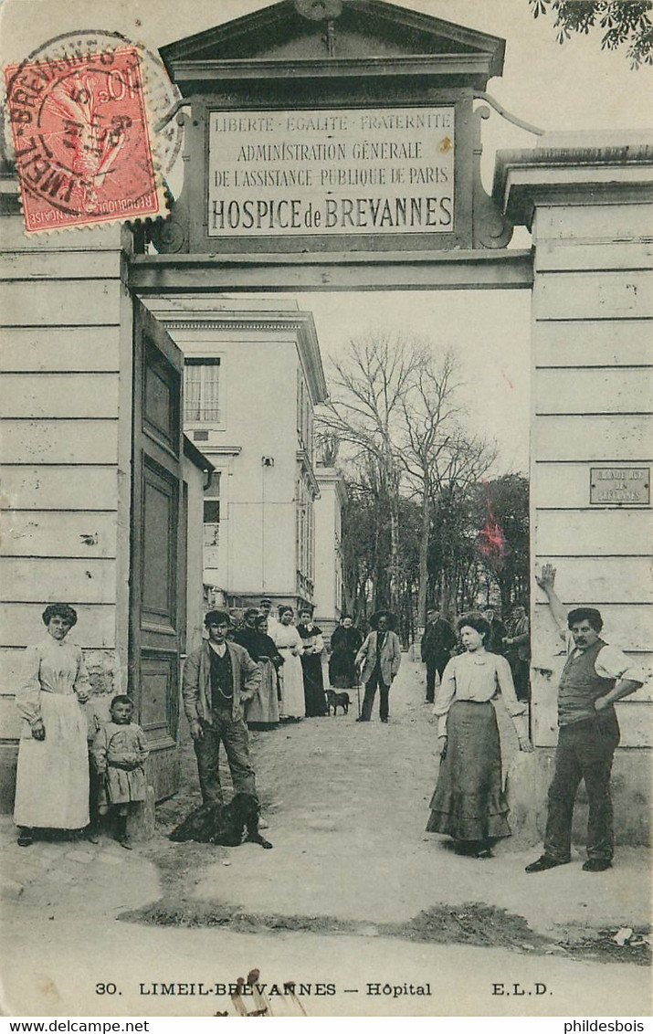 VAL DE MARNE  LIMEIL BREVANNES  Hopital - Limeil Brevannes