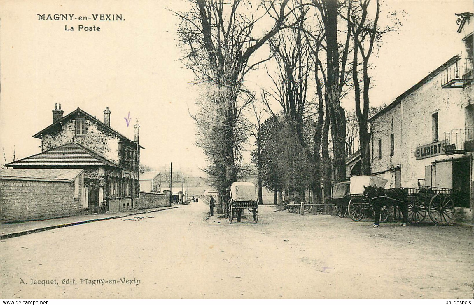 VAL D'OISE  MAGNY EN VEXIN  La Poste - Magny En Vexin