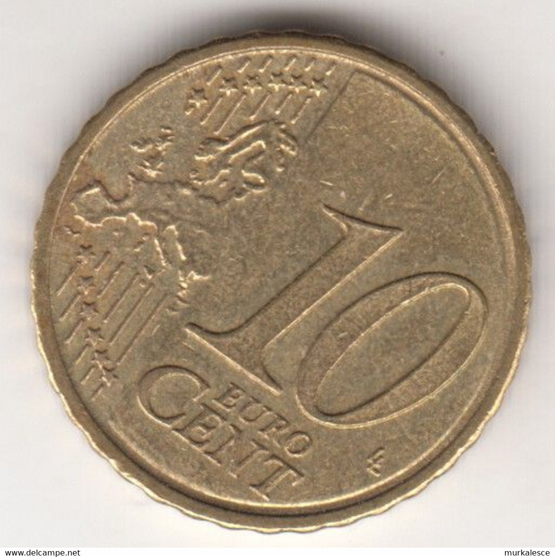 8448---SLOVENIA  10  EURO  2007  CENT   DRUCKFEHLER - Slowenien