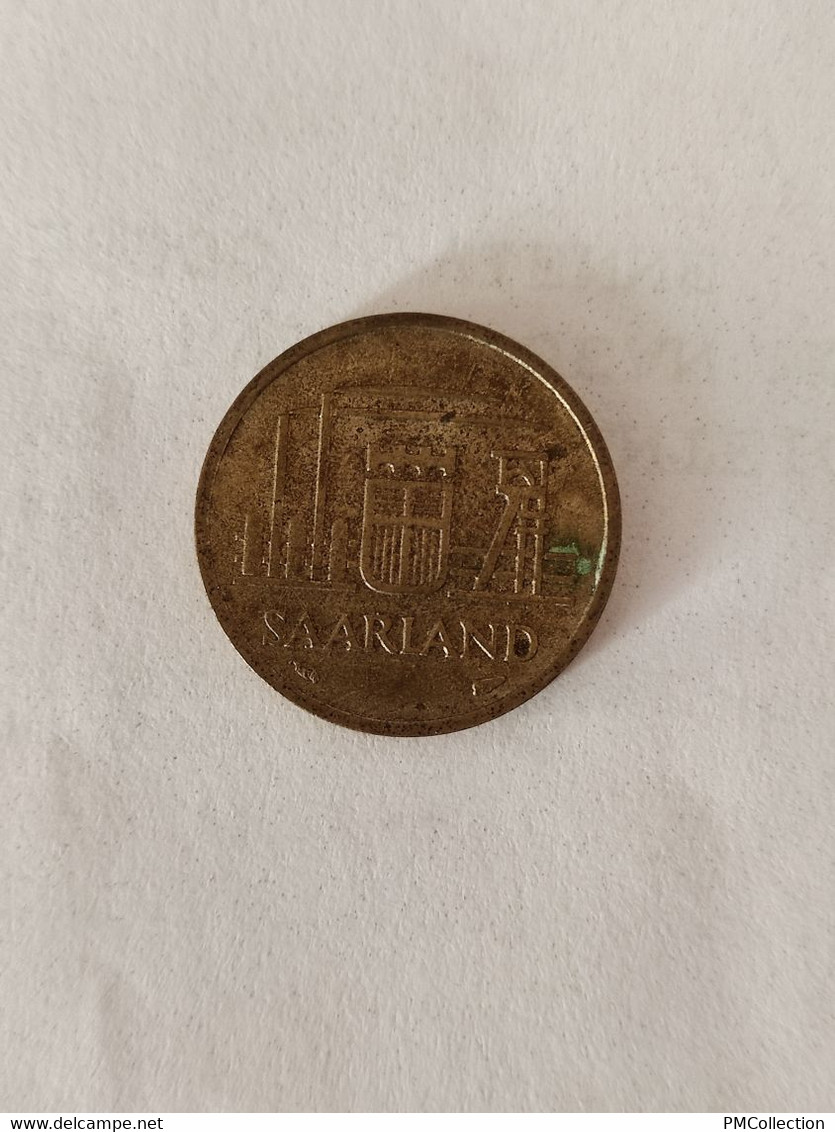 TERRITOIRE DE LA SARRE 10 FRANKEN 1954 - 10 Franchi