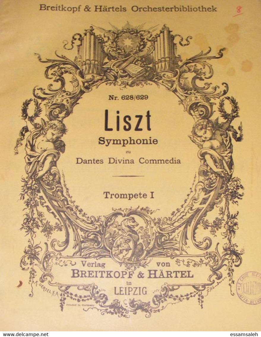 DEB17001 Liszt Nr. 628/629 Symphonie Zu Dantes Divina Commedia / Tuba - Musique