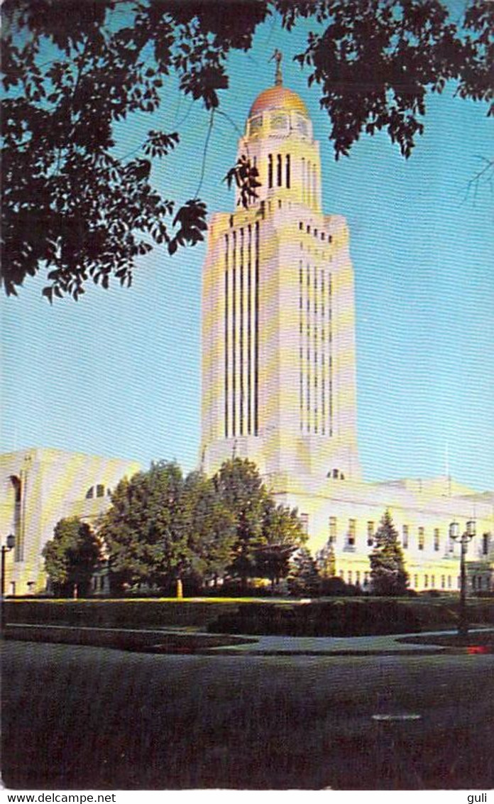 Amérique Etats-Unis NE - Nebraska  LINCOLN  The NEBRASKA STATE CAPITOL * PRIX FIXE - Lincoln