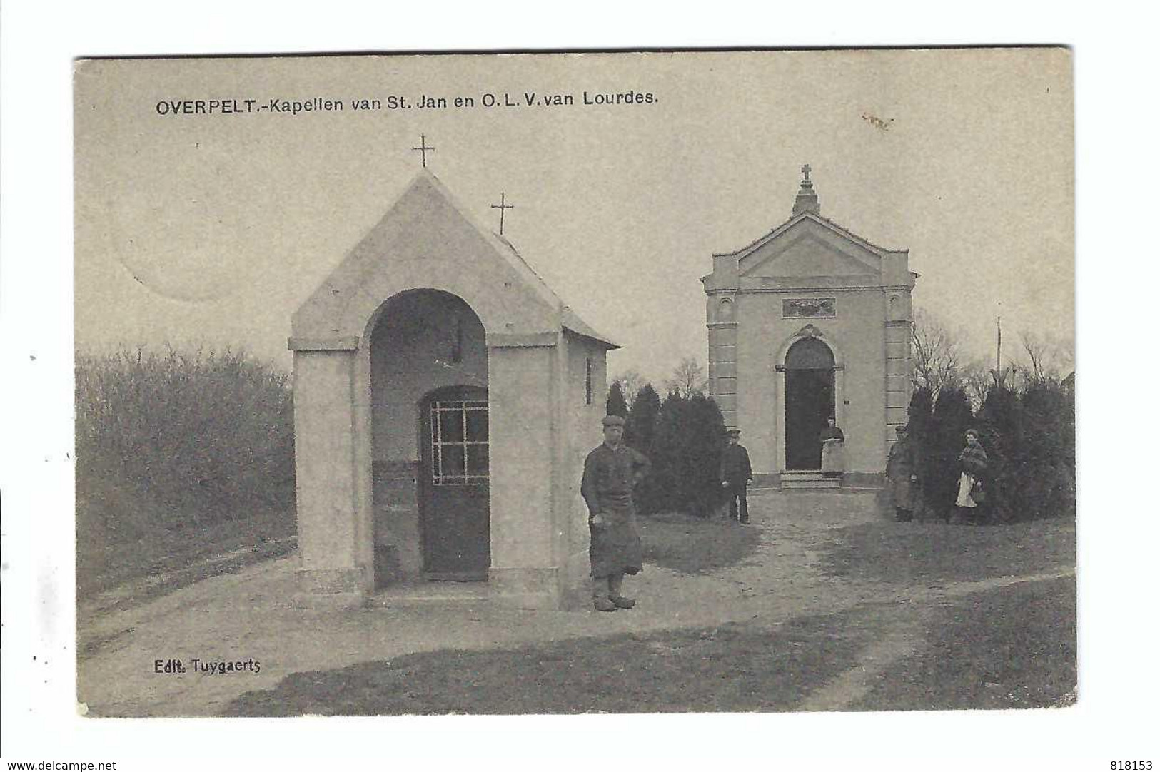 OVERPELT  -  Kapellen Van St. Jan En O L V Van Lourdes 1910 - Overpelt