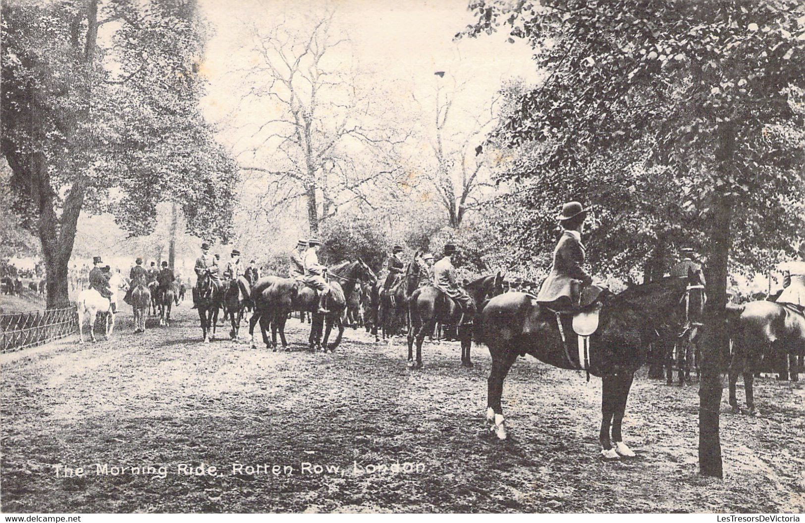 CPA ENGLAND - LONDON - The Morning Ride - Rotten Row - London - Sonstige & Ohne Zuordnung