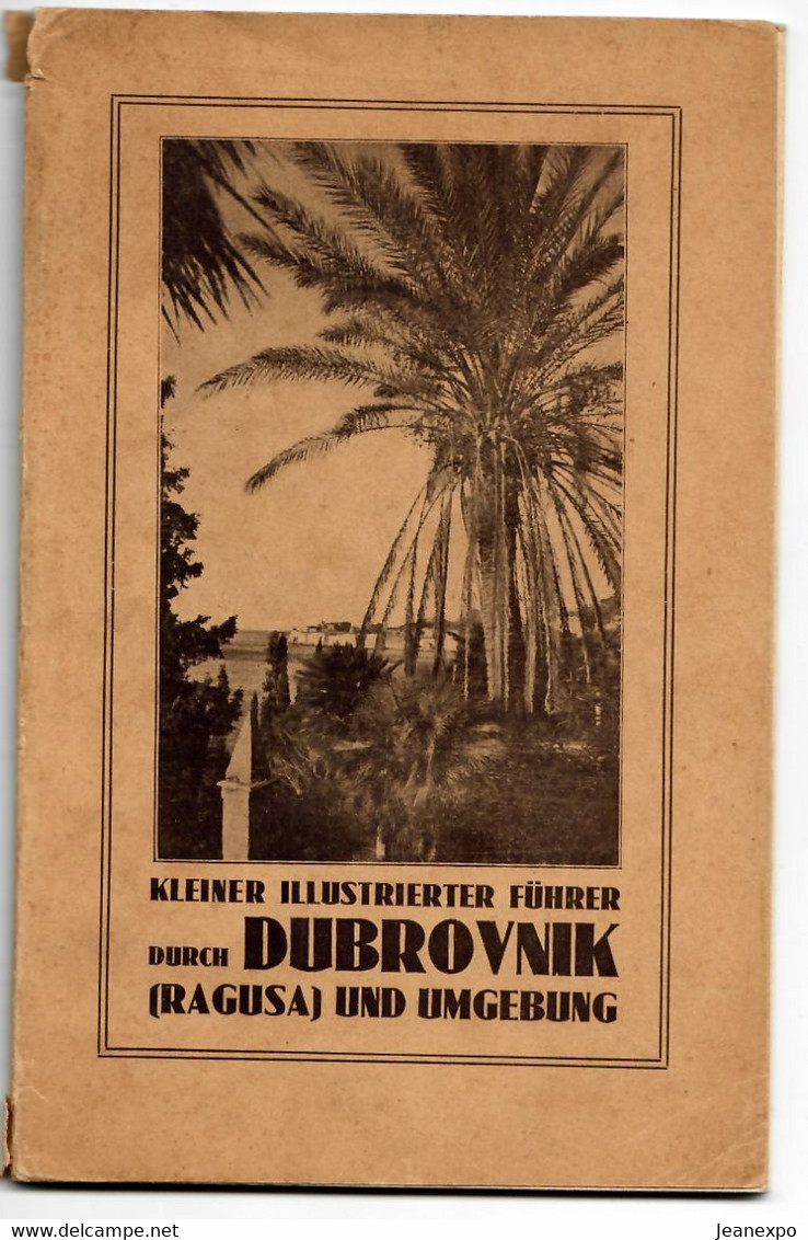 DUBROVNIK ( RAGUSA ) (1930)A. Schmalix  Reiseführer - 1900-1949