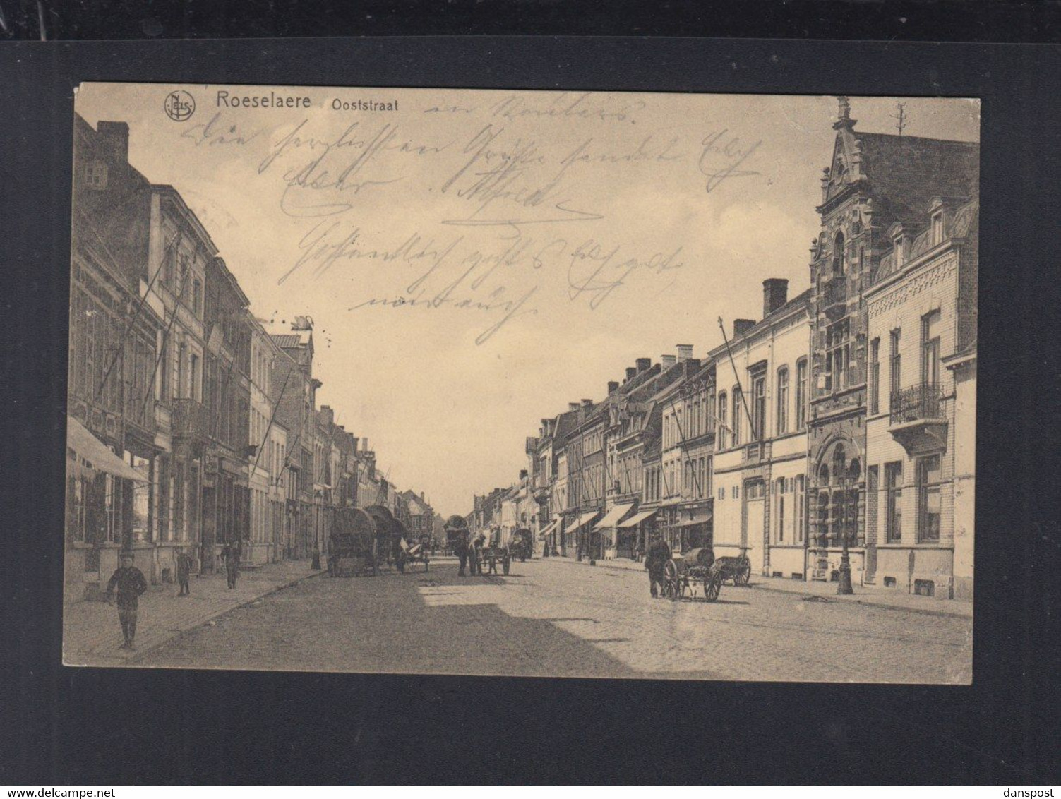 Belgien AK Röselaere Oostrstraat 1916 - Roeselare
