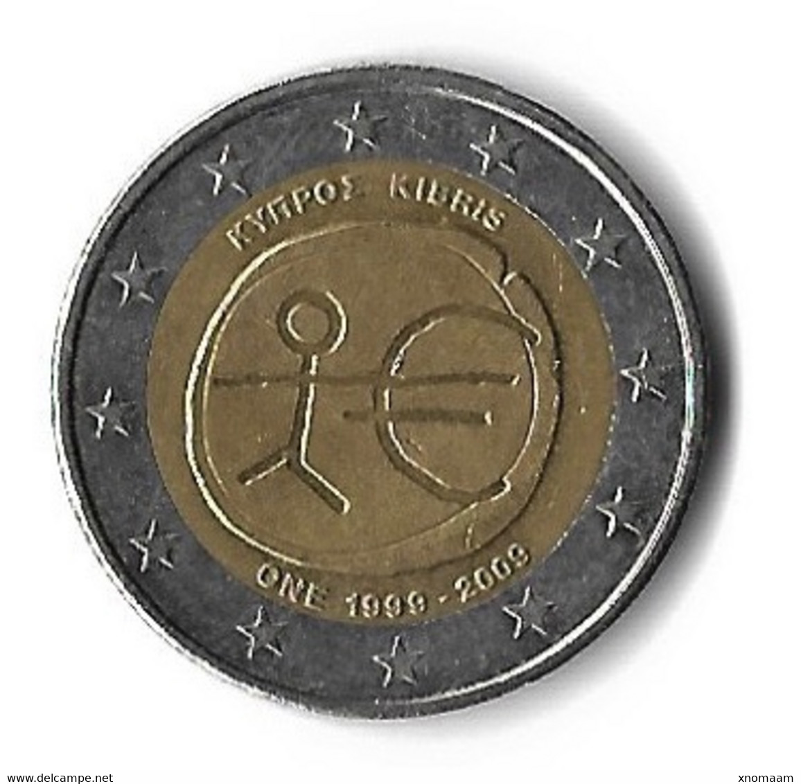 Chypre 2009 - 2 Euro Commémorative - 10 Ans De L'euro - Zypern