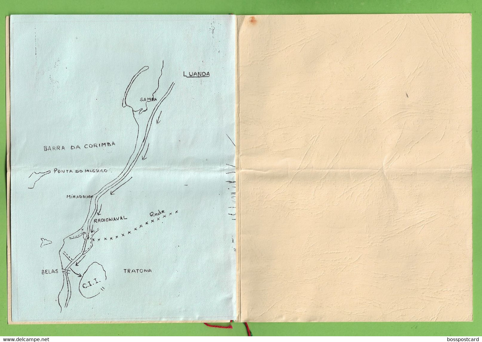 República Portuguesa - Angola - Ementa Do Regimento De Infantaria De Luanda - Menu - Militar - Portugal - Menus