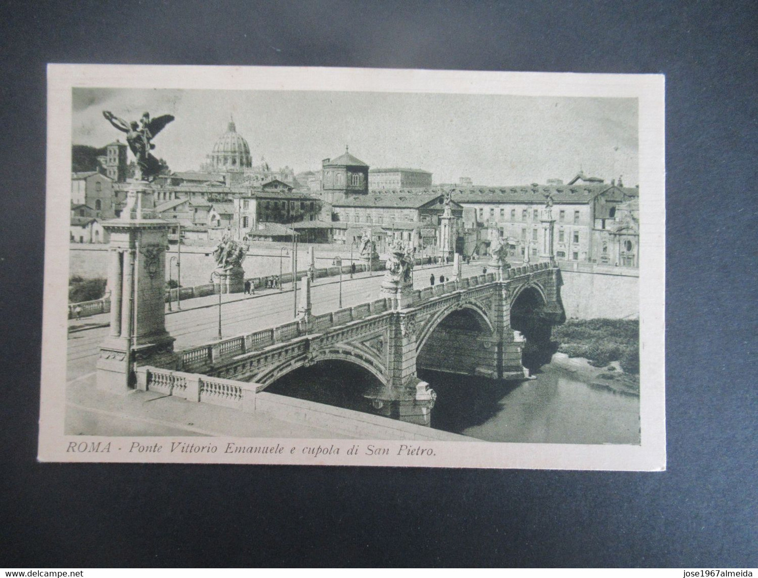 P3138 - Roma - Ponte Vittorio Emanuele E Cupola De San Pietro - Ponts