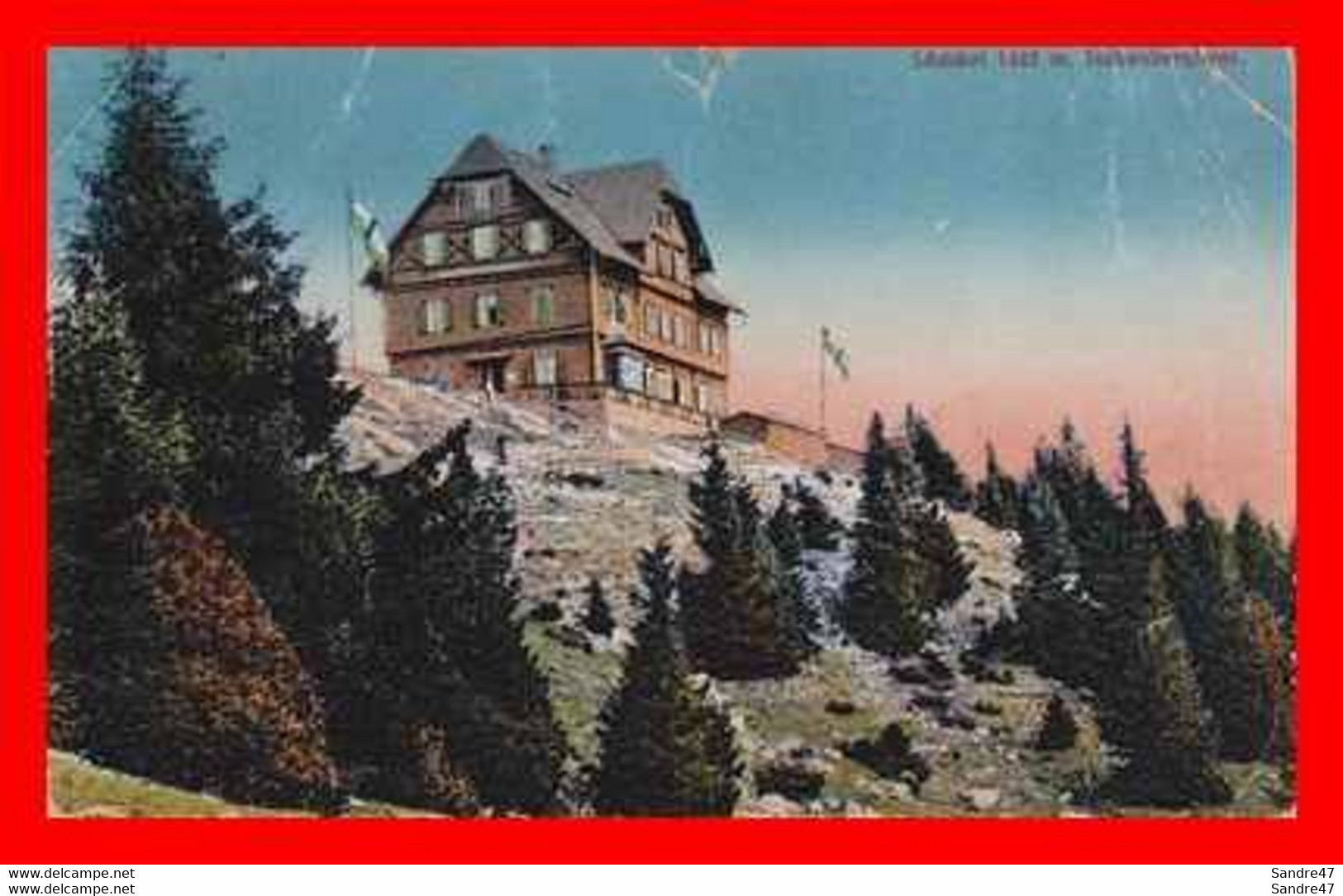 CPA  ST. RADEGUND (Autriche).  Schöckel 1443 M. Stubenberghaus. *7768 - St. Radegund