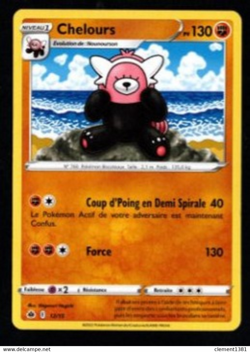 Carte Pokemon Mc Donald 2022 Chelours 12/15 PV 130 - McDonald's