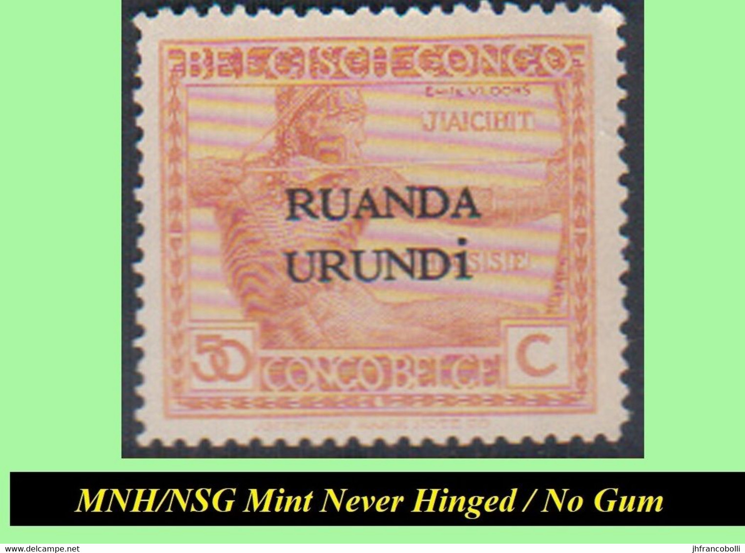 1924+25 ** RUANDA-URUNDI RU 050/060 MNH/NSG VLOORS [C] SELECTION  ( X 12 Stamps ) [NO GUM] INCLUDING RU 059+060+074-076 - Neufs