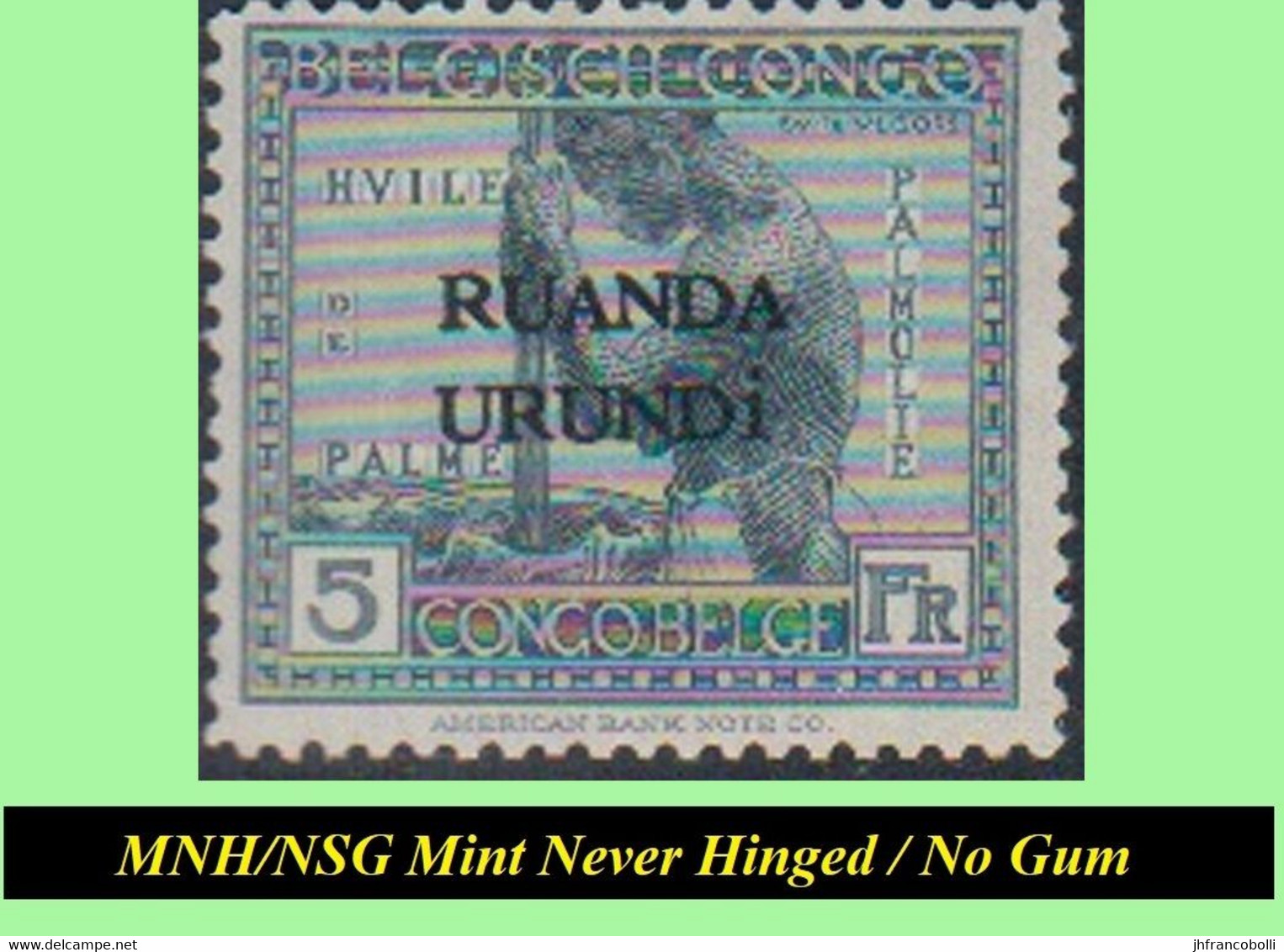 1924+25 ** RUANDA-URUNDI RU 050/060 MNH/NSG VLOORS [C] SELECTION  ( x 12 stamps ) [NO GUM] INCLUDING RU 059+060+074-076