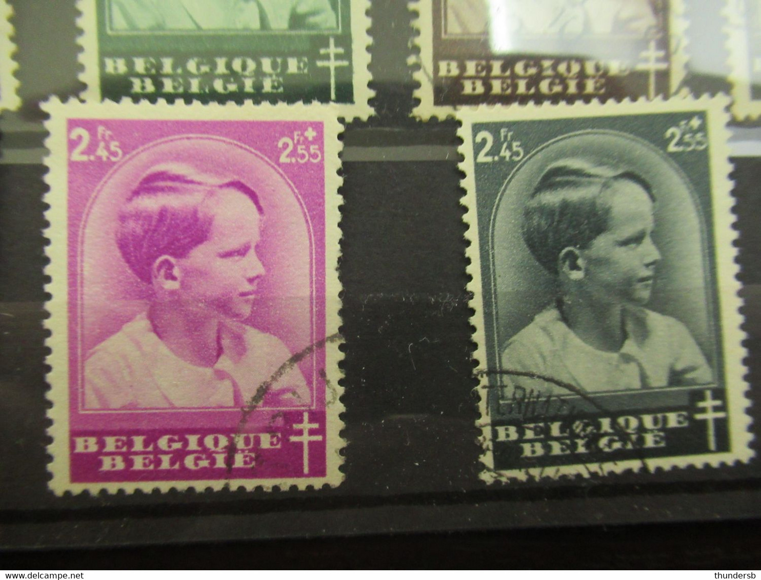 438/45 En 446 'Boudewijn' - Gestempeld - Used Stamps