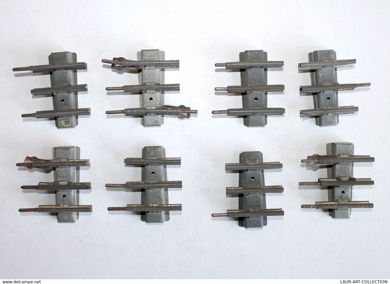 JEP - LOT DE 8 RAIL DROIT, PETIT (1/8), ECH:O L=5cm - MINIATURE TRAIN CHEMIN FER - MODELISME FERROVIAIRE (1712.118) - Gleise