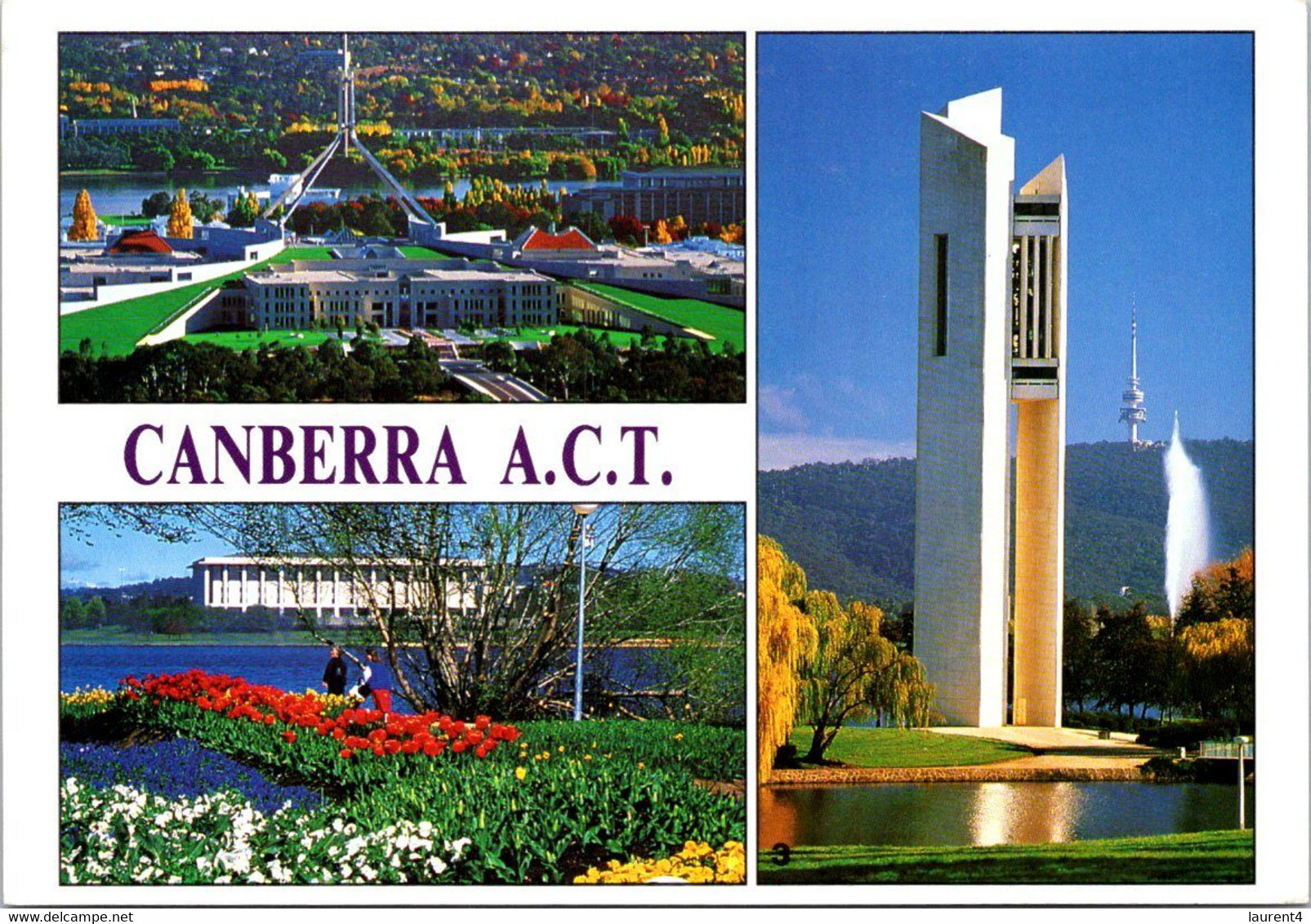 (2 N 10) Australia - ACT - Canberra (3 Views) - Canberra (ACT)