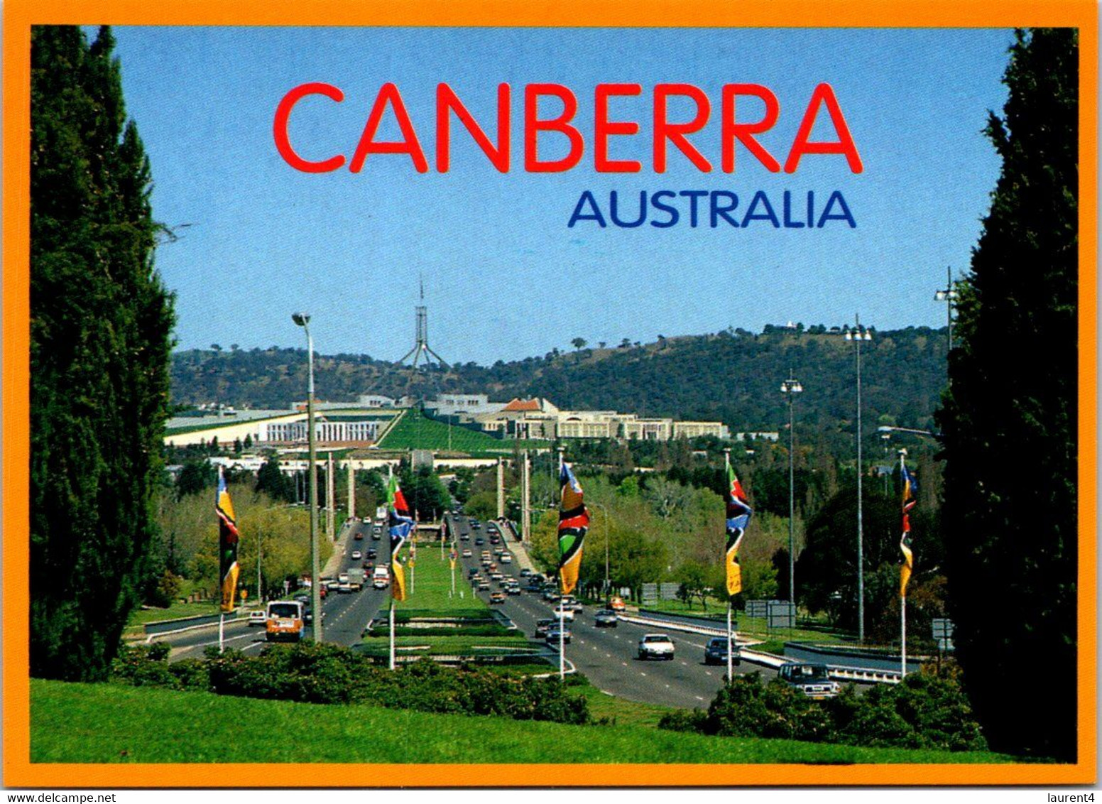 (2 N 10) Australia - ACT - Canberra (bridge & New Parliament House) - Canberra (ACT)