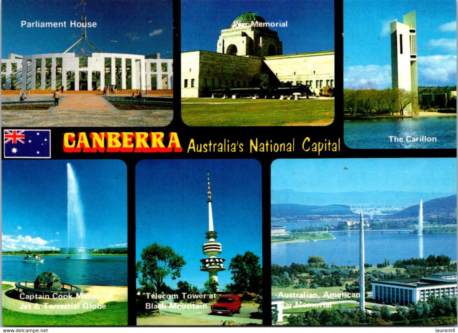 (2 N 10) Australia - ACT - Canberra - 6 Views - Canberra (ACT)