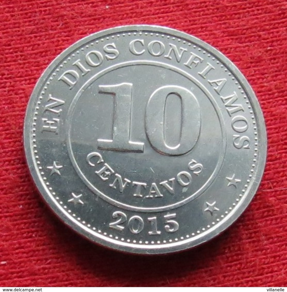 Nicaragua 10 Centavos 2015 UNCºº - Nicaragua