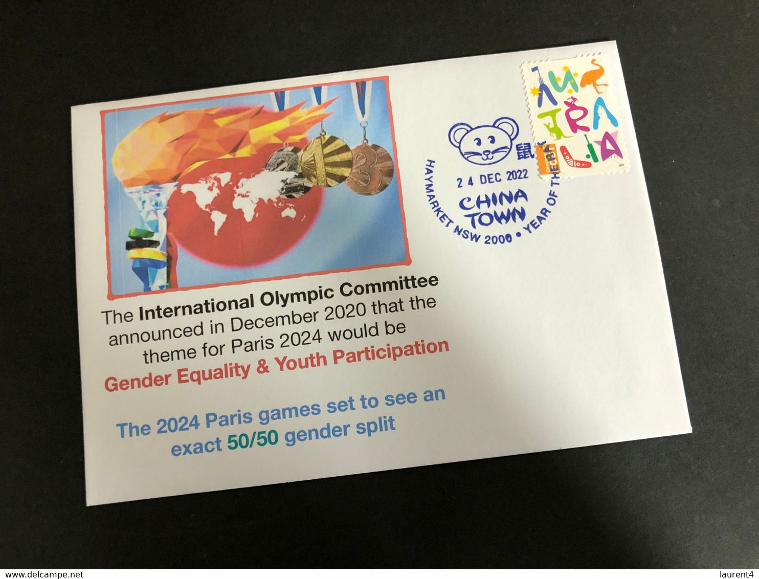 (2 N 8) 2024 France Olympic Games - Gender Equality & Youth Participation Anounced Theme Of The Paris Games (24-12-2022) - Summer 2024: Paris