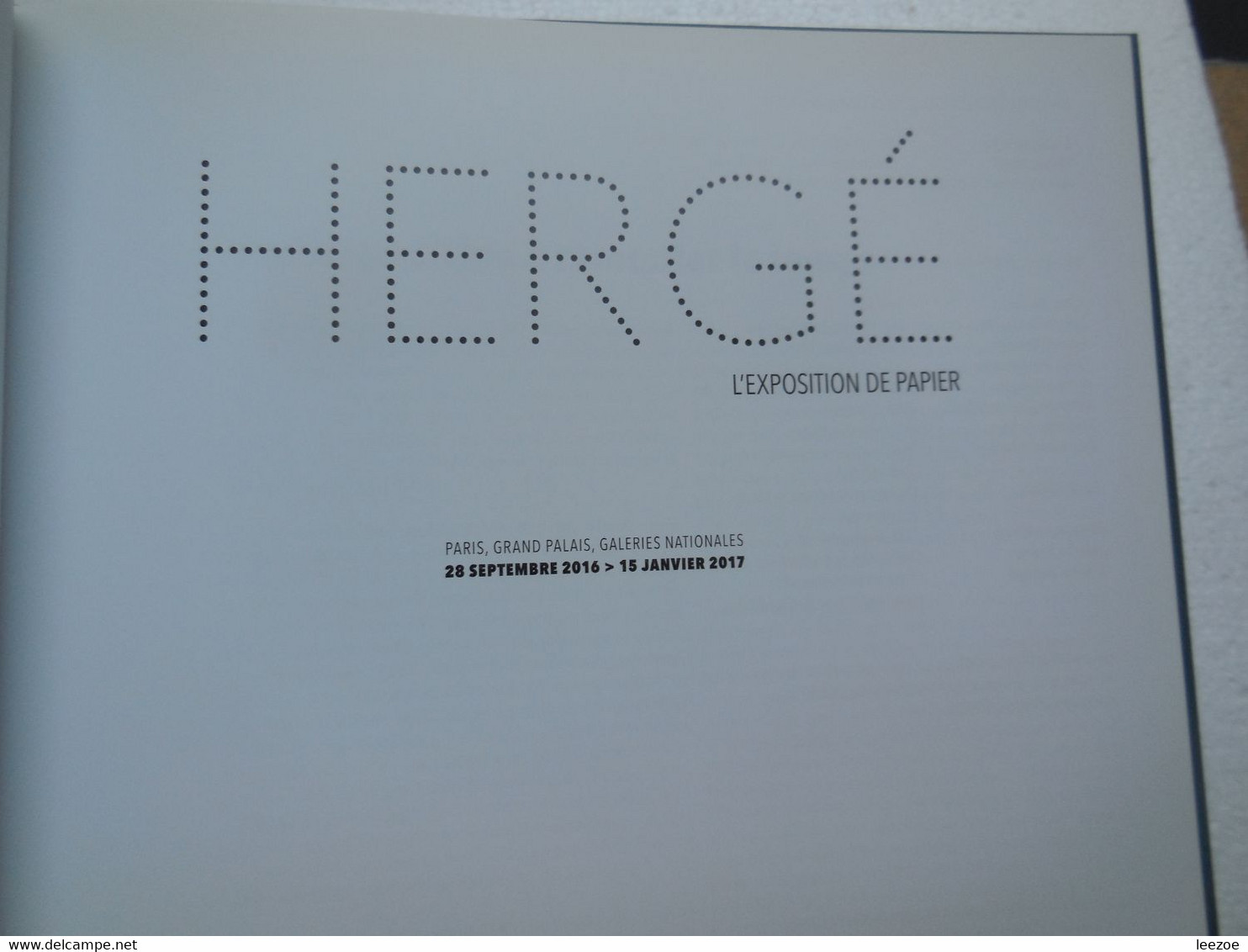 Hergé, L'exposition De Papier Album Relatif à L'exposition Hergé Se Déroulant à Paris Au Grand Palais..PIN03.02.22 - Dossiers De Presse