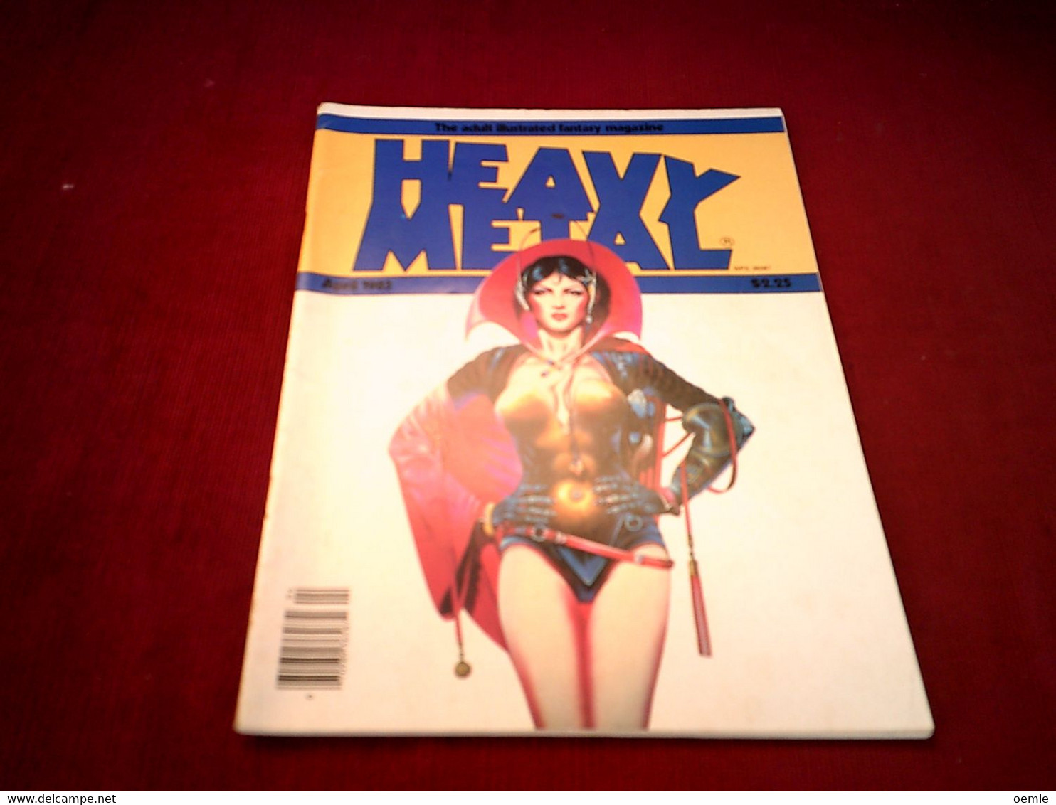 HEAVY  METAL   APRIL 83 - Sciencefiction