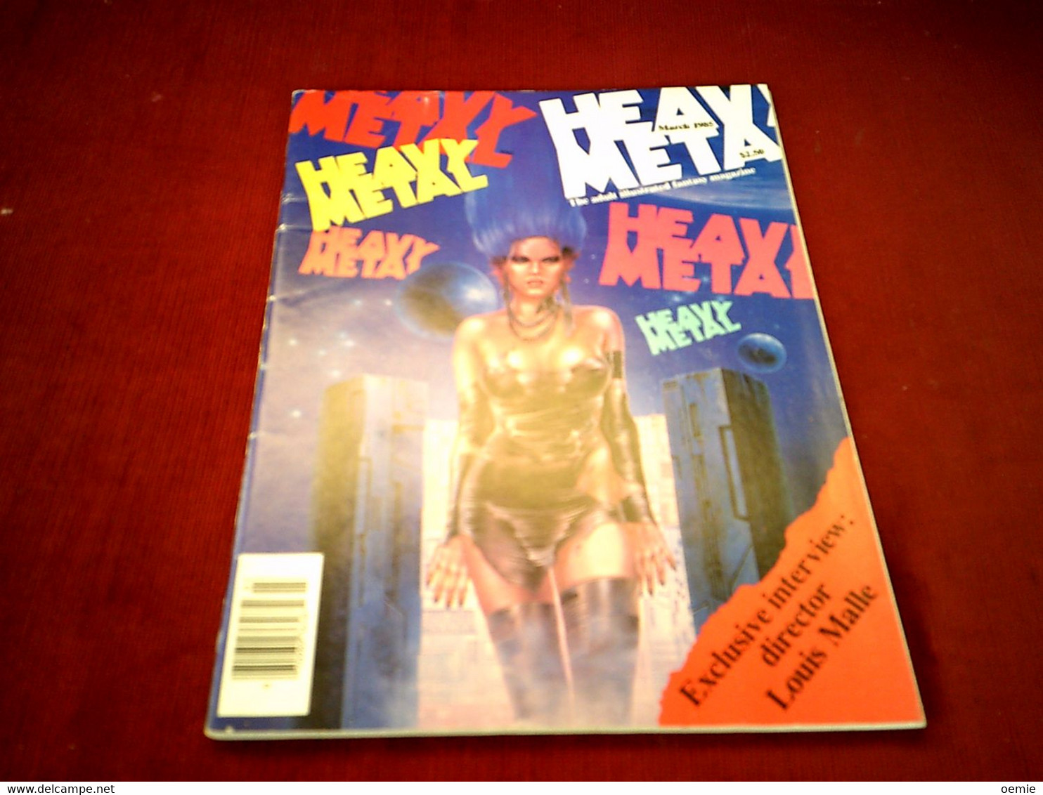 HEAVY  METAL   MARCH 85 - Ciencia Ficción