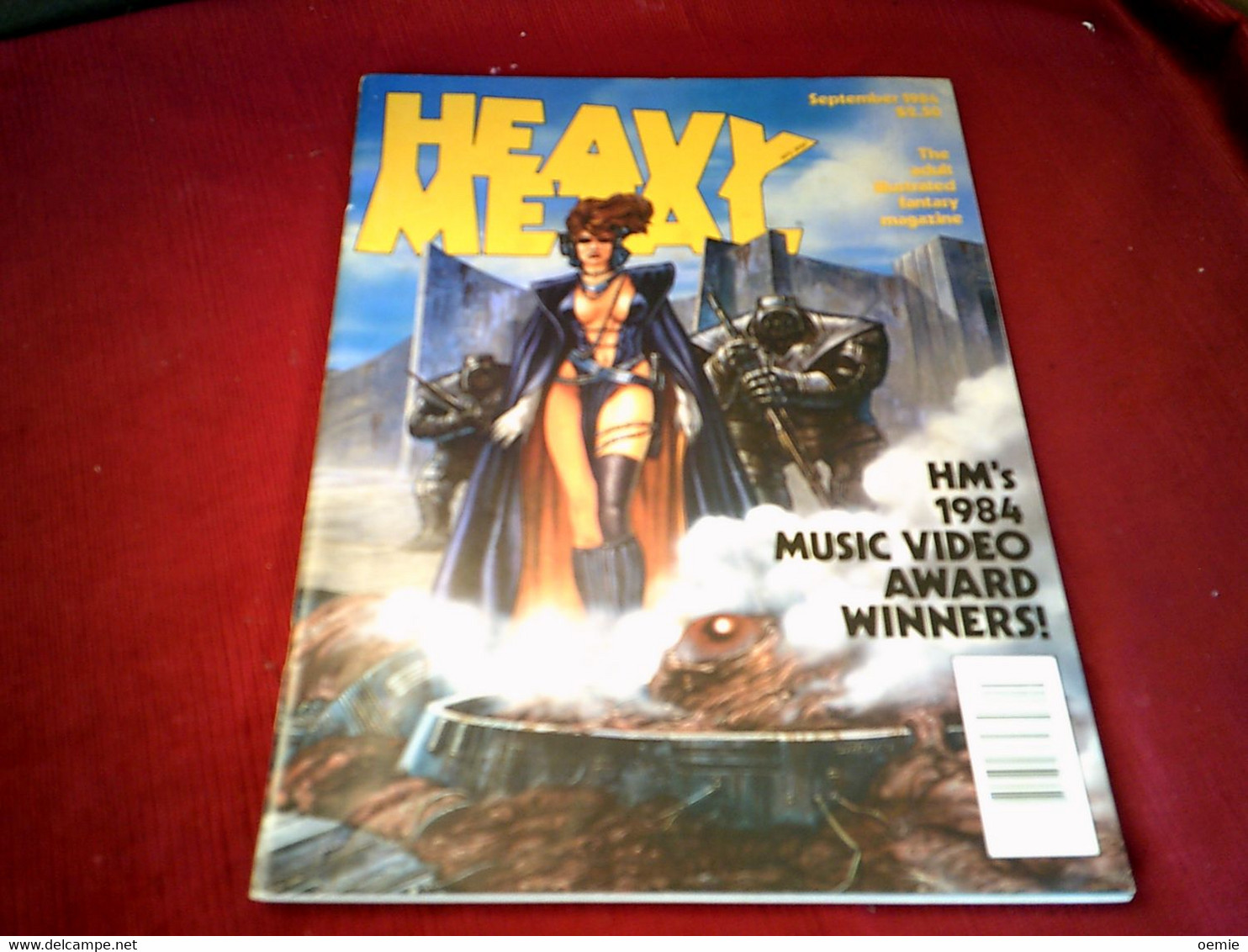 HEAVY  METAL  SEPTEMBER 1984 - Sciencefiction