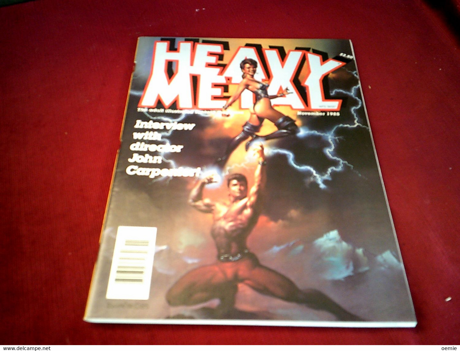 HEAVY  METAL   NOVEMBER   1985 - Ciencia Ficción