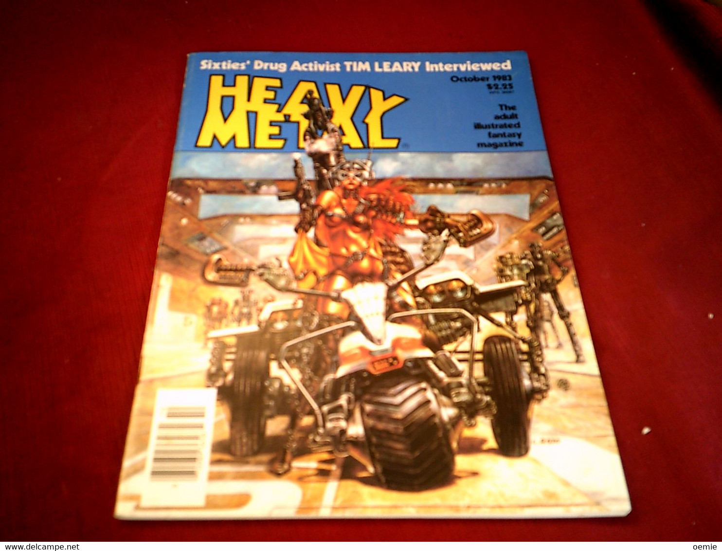 HEAVY  METAL  OCTOBER 1983 - Sciencefiction