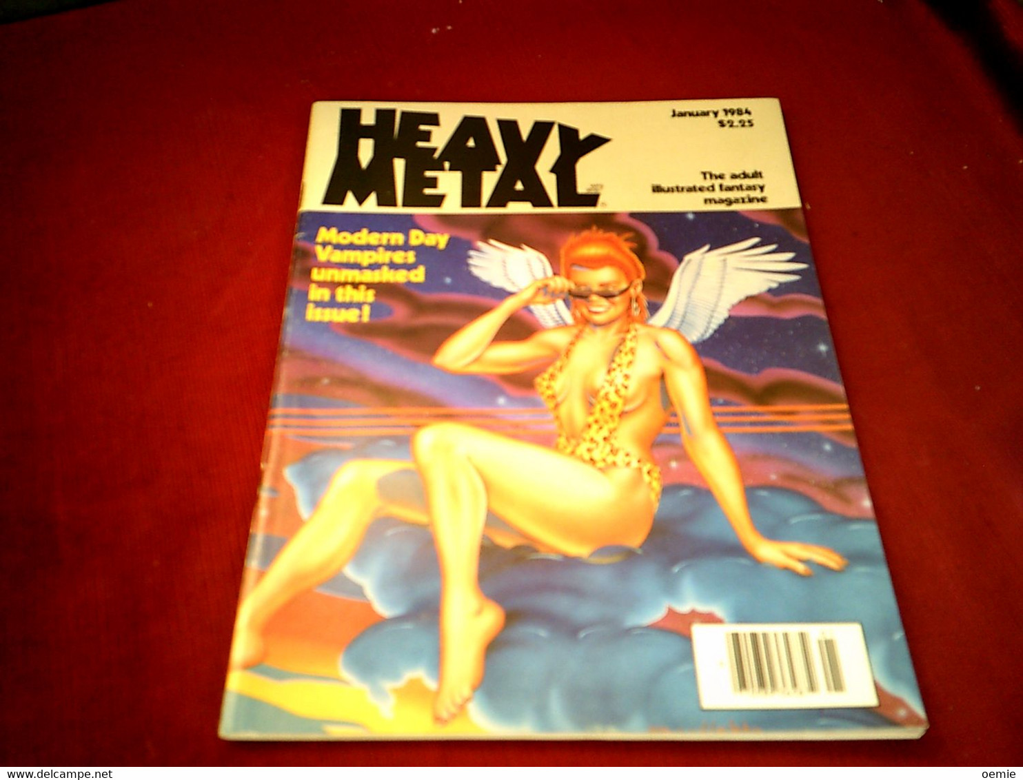 HEAVY  METAL  JANUARY  1984 - Sciencefiction