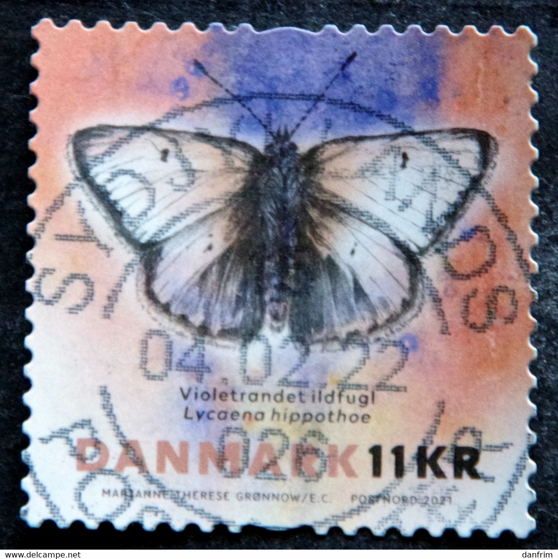 Denmark 2021 BUTTERFLIES Minr.     (lot G 749 ) - Used Stamps