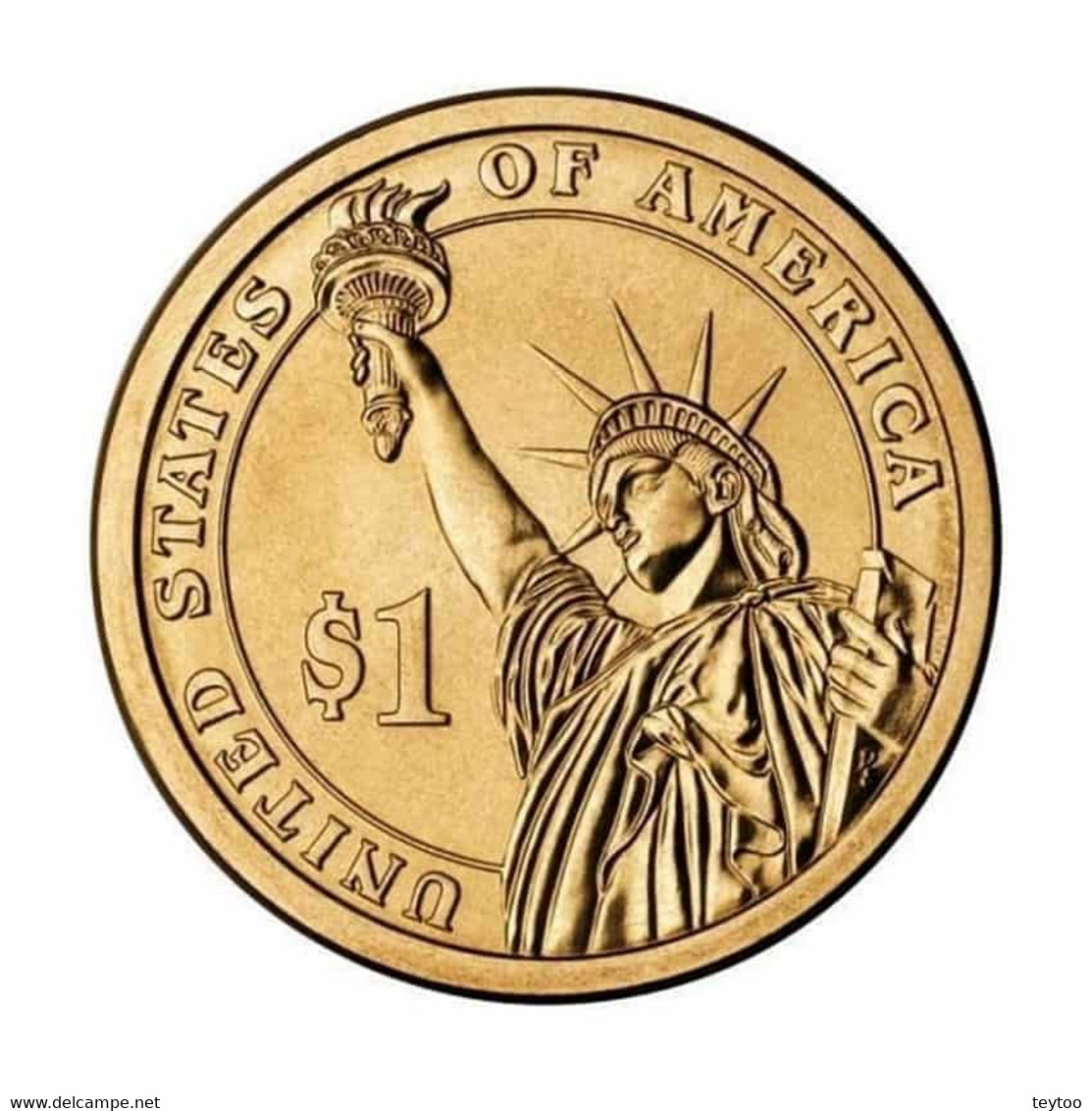 C2034# Estados Unidos 2007. 1$ George Washington (BU) - KM 401 - 2007-…: Presidents