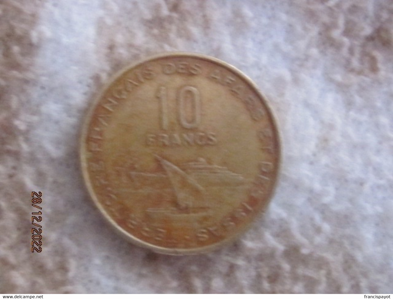 Djibouti 10 Francs 1975 (TFAI) - Dschibuti