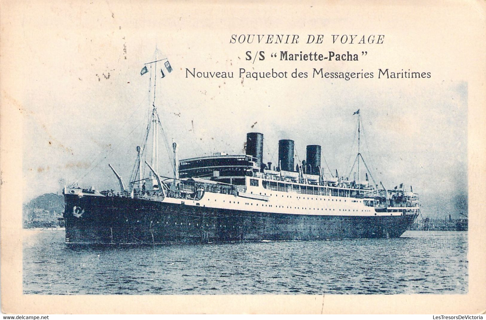 CPA Transport - Bateau - PAQUEBOT - MARIETTE PACHA - Nouveau Paquebot Des Messageries Maritimes - Paquebote