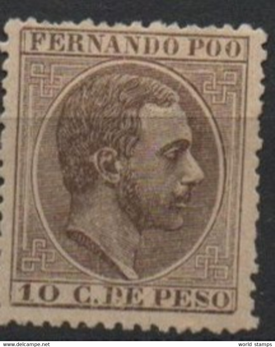 FERNANDO POO 1882-9 * - Fernando Po