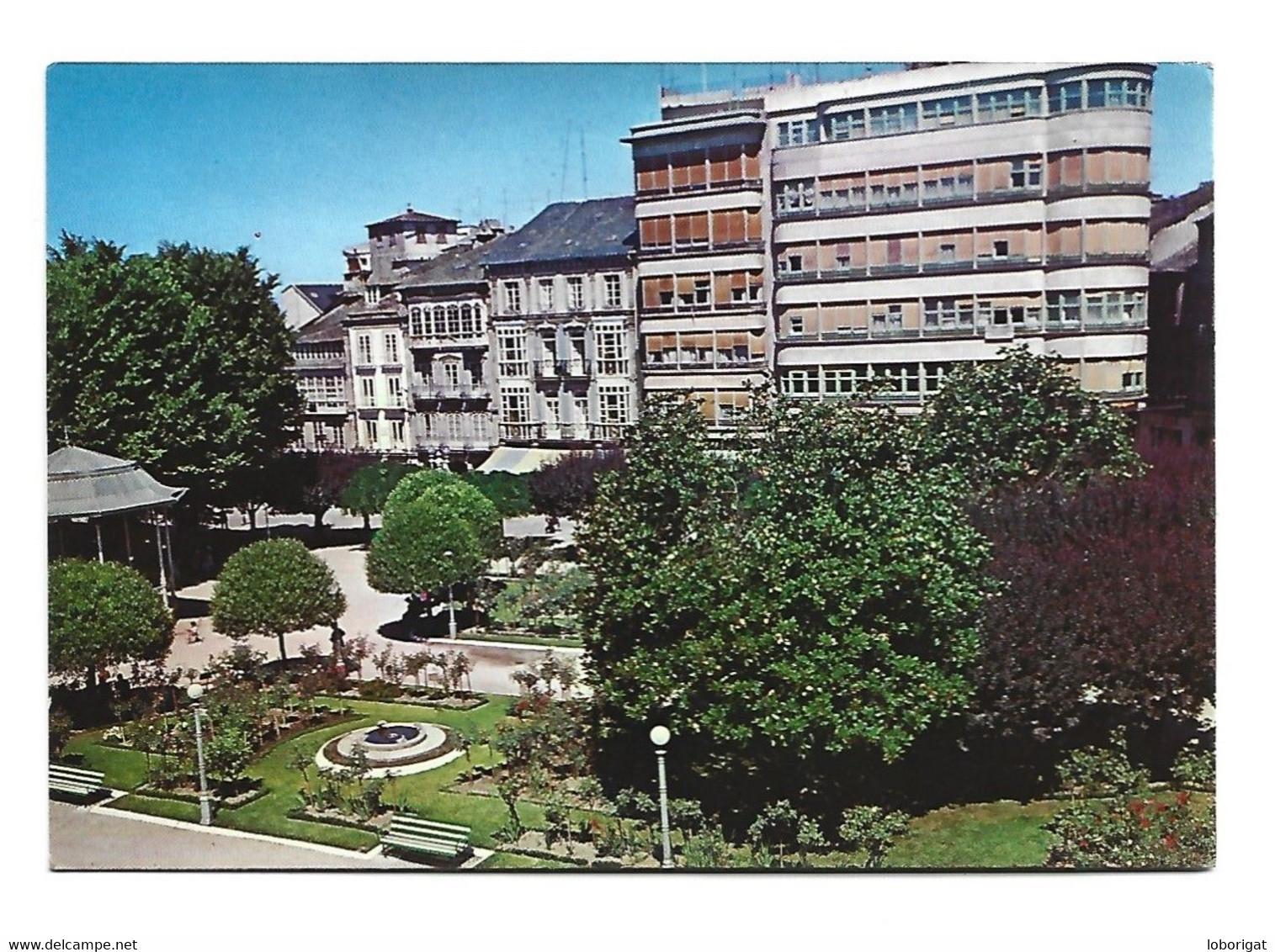 PLAZA DE ESPAÑA / SPAIN SQUARE.-  LUGO.- ( ESPAÑA) - Lugo