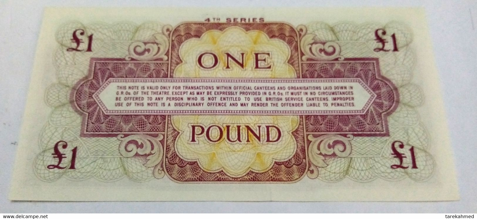 Great Britain - 1 POUND ND (1962) - SERIE K2 "4th Series" Issue - UNC - Other & Unclassified