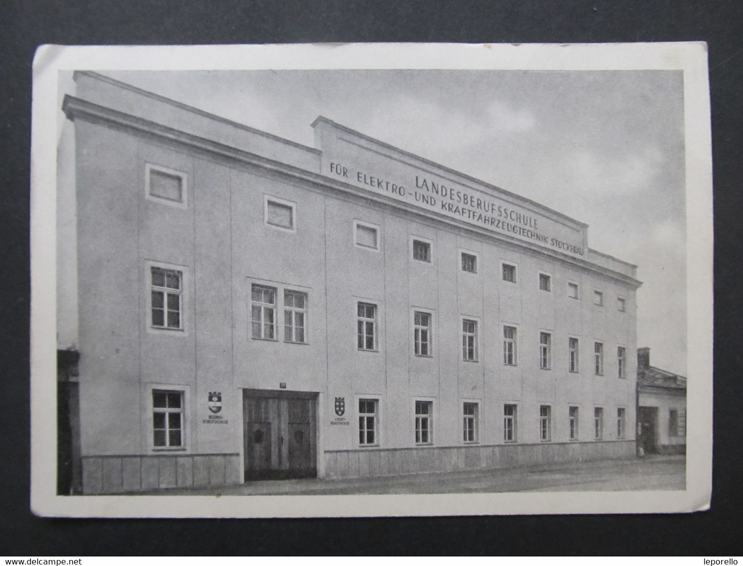 AK STOCKERAU B. Korneuburg Schule Ca. 1955 /// D*54771 - Stockerau