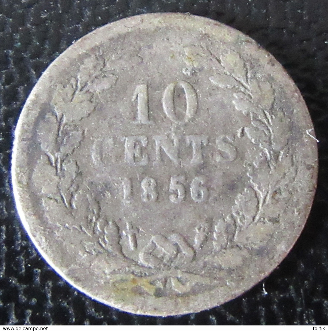 Pays-Bas / Nederland - Monnaie 10 Cents Willem III 1856 En Argent - 1849-1890 : Willem III